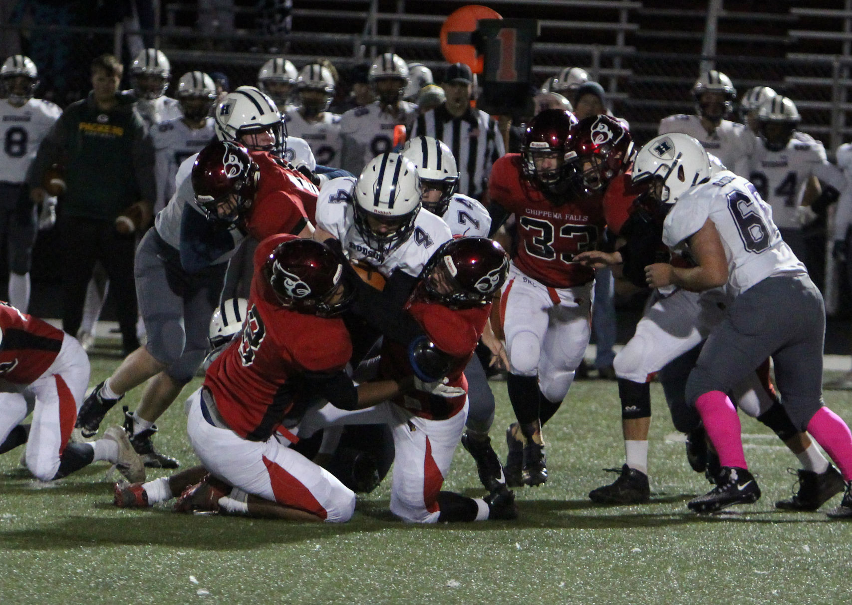 Hudson at Chi-Hi football 10-12-18